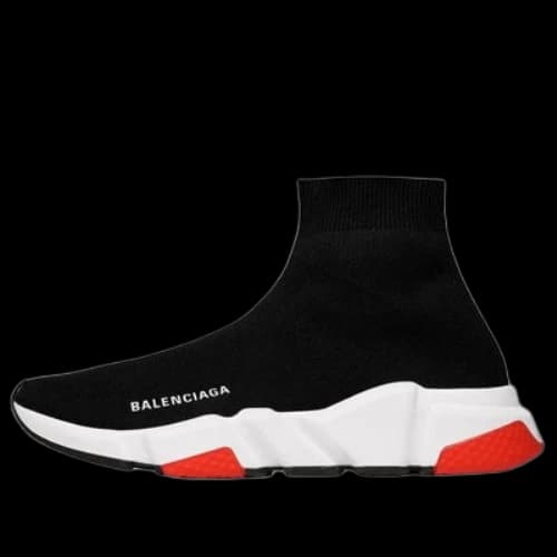 Balenciaga Speed Trainer Mid 'Black Red' 2017