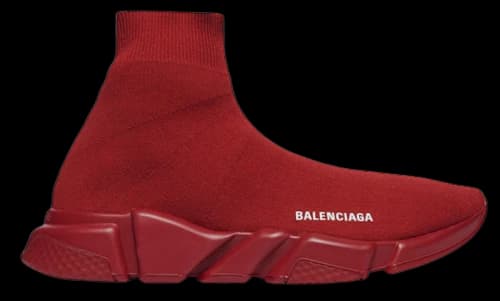 Balenciaga Speed Trainer Burgundy
