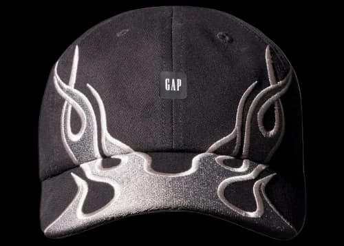 Yeezy Gap Flame Kids Cap Black