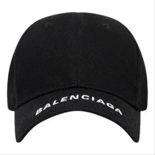 Balenciaga Logo Visor Cap 'Black'