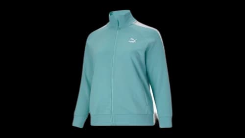 Puma Women's Iconic T7 Full Zip Jacket Porcelain