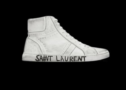 Saint Laurent Joe White