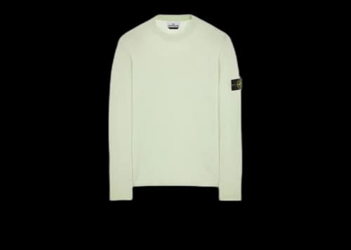 Stone Island 532B9 Sweater Light Green