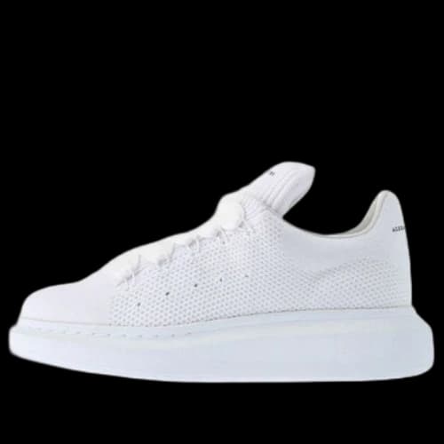 Alexander McQueen Oversized Mesh Sneaker 'Pure White' (Women's)