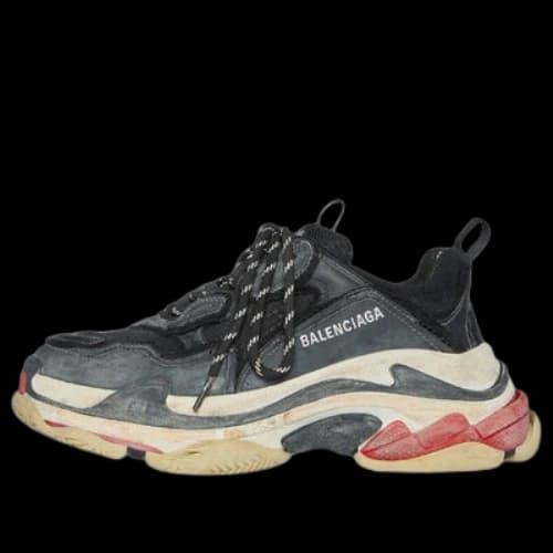 Balenciaga Triple S 'lack Red'