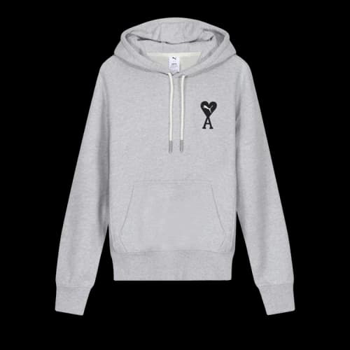 Puma x Ami Hoodie 'Light Grey Heather'