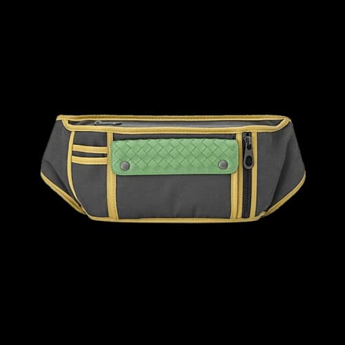 Bottega Veneta Rudder Belt Bag 'Grey/Yellow'