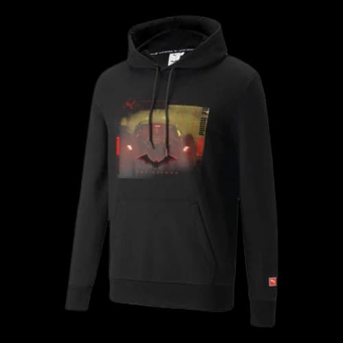 PUMA X Batman Graphic Hoodie 'Black'