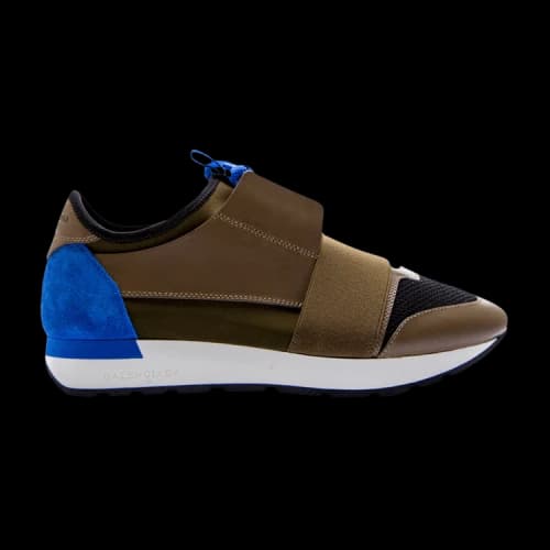 Balenciaga Race Runner 'Khaki Blue'