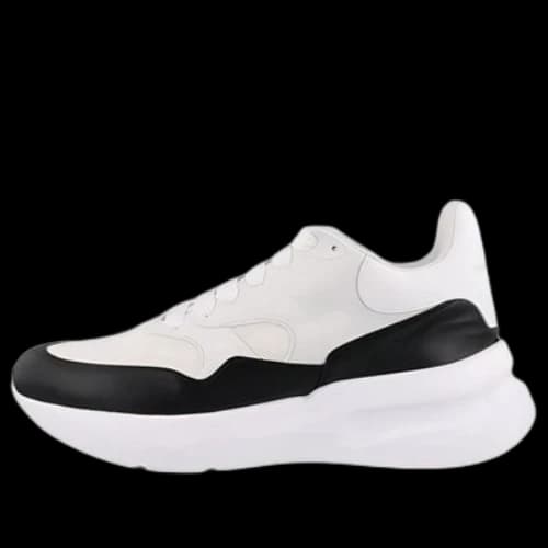 Alexander McQueen Oversized Sneakers 'White Black'