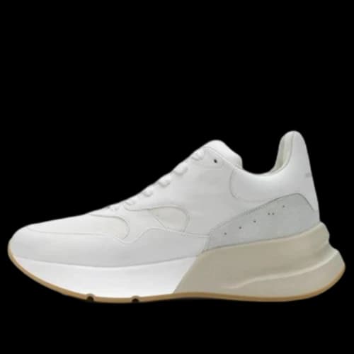 Alexander McQueen Oversized Sneakers 'Beige White'