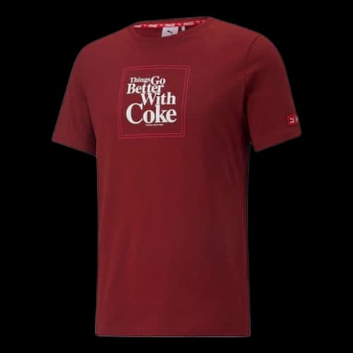 PUMA X Coca Cola Graphic Tee 'Red'