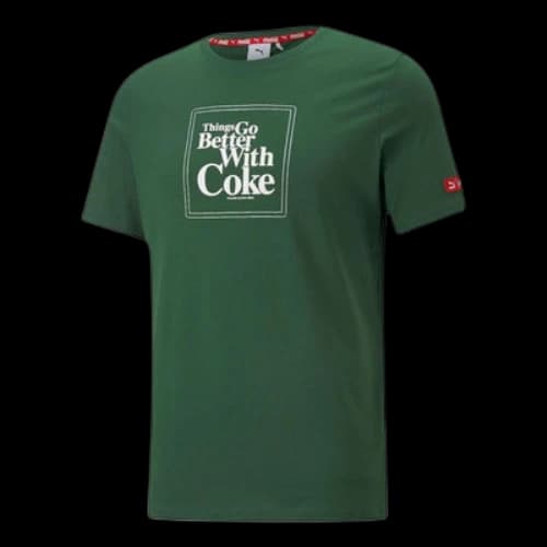 PUMA X Coca Cola Graphic Tee 'Green'
