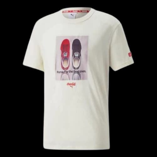 PUMA X Coca Cola Relaxed Tee 'White'