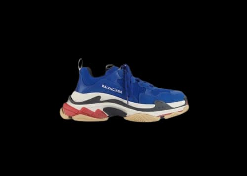 Balenciaga Triple S Navy Red Sole
