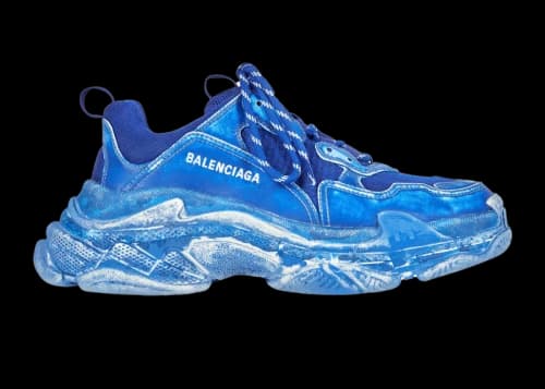 Balenciaga Triple S Faded Blue