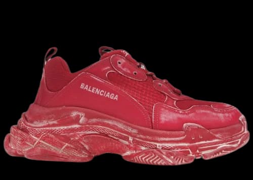 Balenciaga Triple S Faded Red