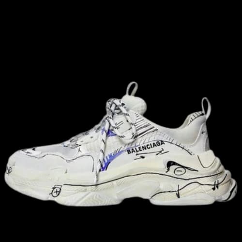Balenciaga Triple S 'White'