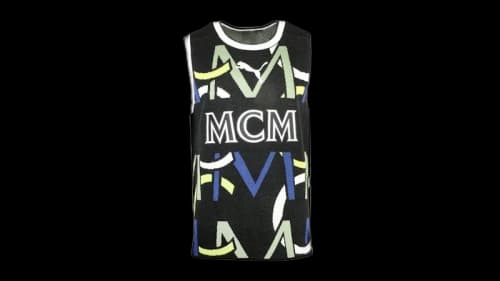 Puma x MCM Crew Neck Tank Top Black/AOP