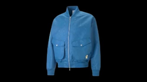Puma Palomo X Lightweight Full Zip Jacket Lake Blue