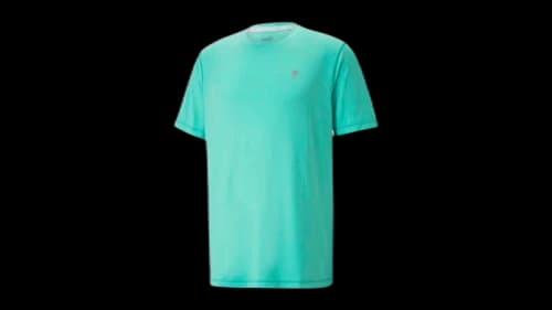 Puma x PTC Crew Neck Short Sleeve T-Shirt Aqua Green