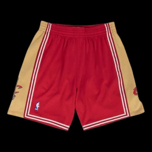 Mitchell & Ness x NBA Cleveland Cavaliers 2003-04 Road Swingman Shorts 'Red Gold'