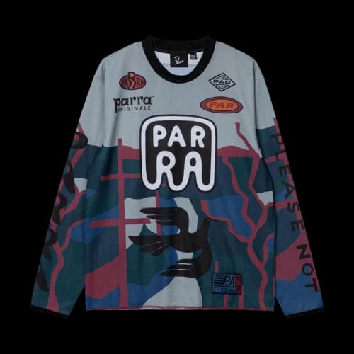 Parra Dirt Jumper Long-Sleeve T-Shirt 'Grey'