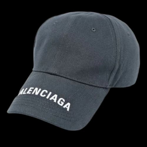 Balenciaga Logo Cap 'Grey'