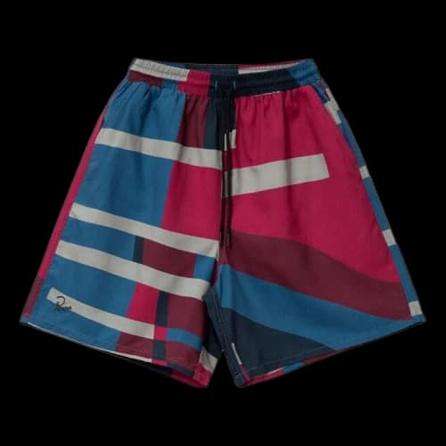 Parra Vertical Forest Swim Shorts 'Blue'