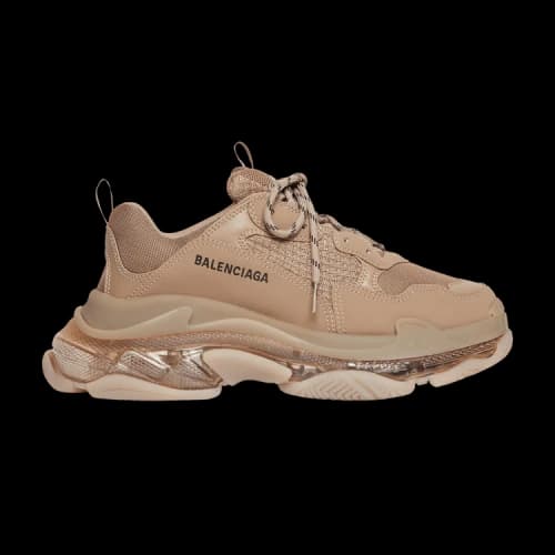Balenciaga Triple S Sneaker 'Clear Sole - Light Brown'
