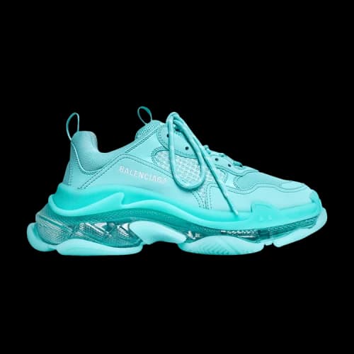 Balenciaga Triple S Sneaker 'Clear Sole - Turquoise'