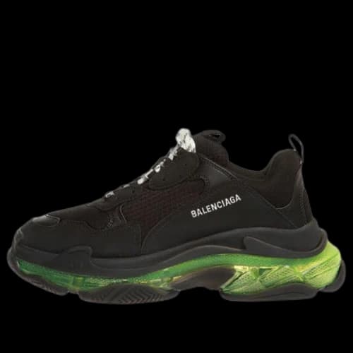 Balenciaga Triple S Sneaker 'Black Yellow Fluo'