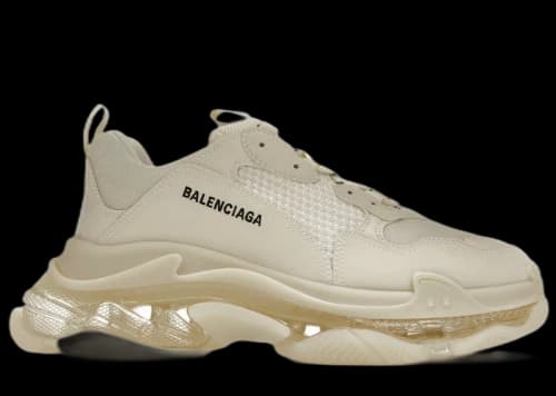 Balenciaga Triple S Clear Sole Beige