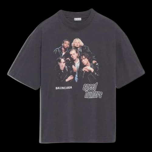 Balenciaga Washed Short Sleeve Speedhunters Tee