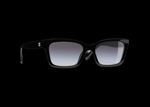 Chanel Square Polarized Sunglasses Black (5417 C501/S8)