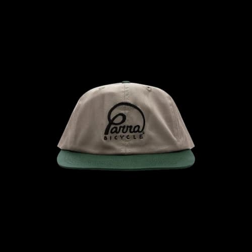 Parra Bicycle Logo 6 Panel Hat 'Green'