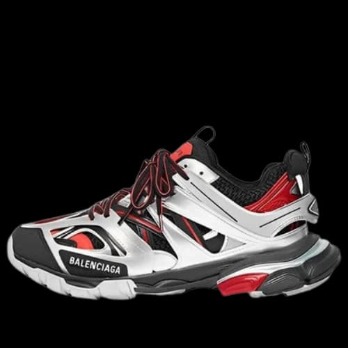 Balenciaga Track Sneaker 'Black Red Silver'