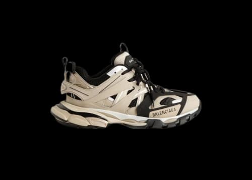 Balenciaga Track Beige Black