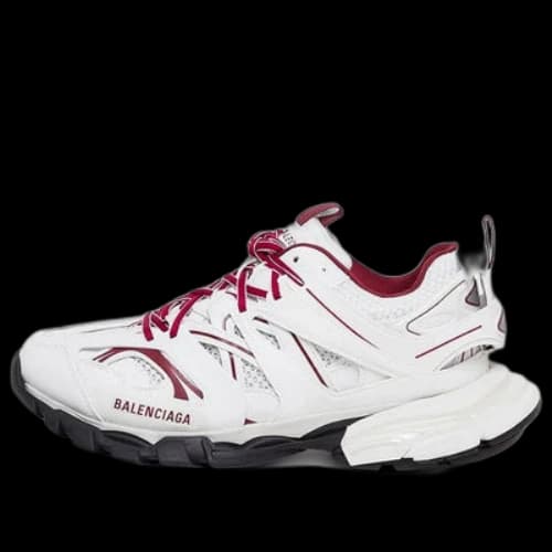 Balenciaga Track Sneaker 'White Burgundy'