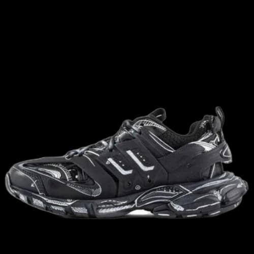 Balenciaga Track 1.0 Sneakers 'Black White'