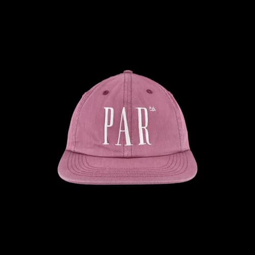 Parra Store Logo 6 Panel Hat 'Berry'