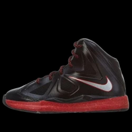 (PS) Nike Lebron 10 'Black Red'