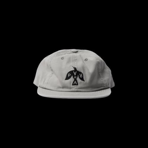 Parra Crow Logo 6 Panel Hat 'Grey'