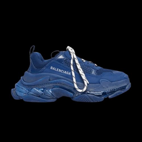 Balenciaga Triple S 'Clear Sole - Navy' (Women's)