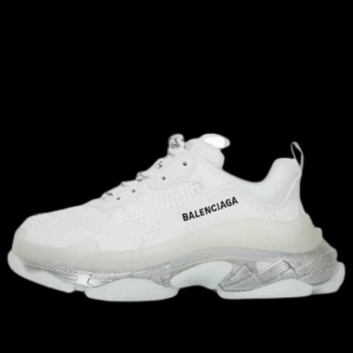 Balenciaga Triple S Sneaker 'White Iridescent' (Women's)