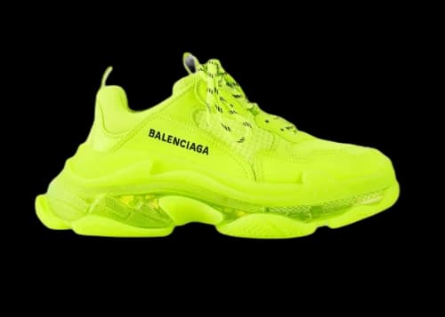 Balenciaga Triple S Clear Sole Yellow (Women's)