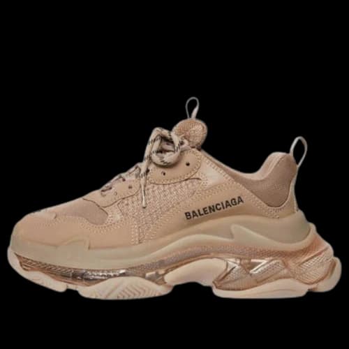 Balenciaga Triple S Sneakers 'Clear Sole Brown' (Women's)