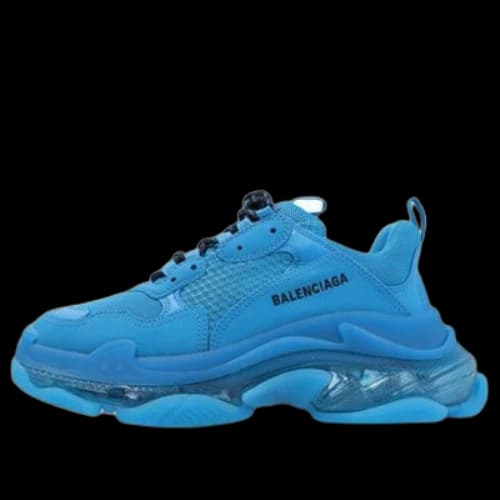 Balenciaga Triple S Sneakers 'Clear Sole Blue' (Women's)
