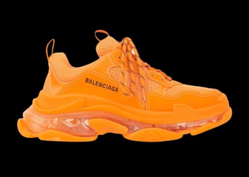 Balenciaga Triple S Clear Sole Orange (Women's)