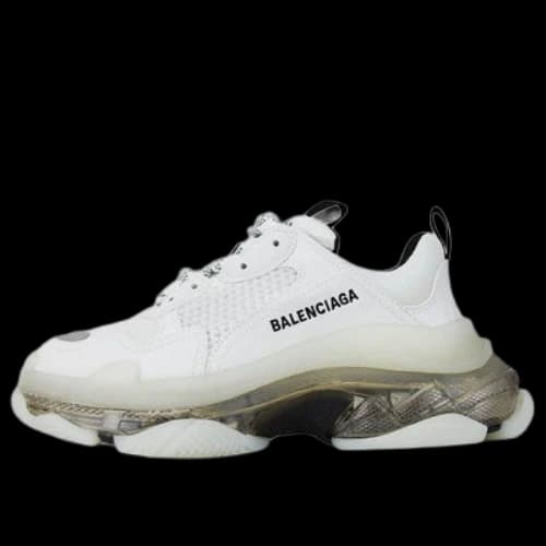 Balenciaga Triple S Sneaker 'Clear Sole - White Grey' (Women's)
